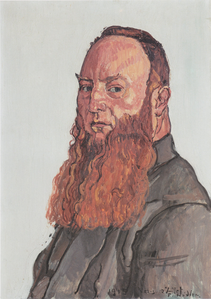 Ritratto di James Vibert - Ferdinand Hodler