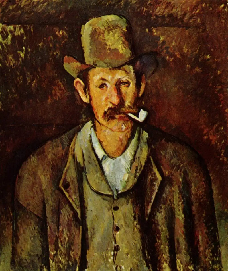 L'uomo con la pipa - Paul Cézanne