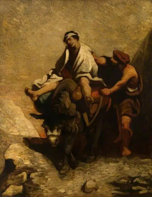 Il buon Samaritano - Honoré Daumier