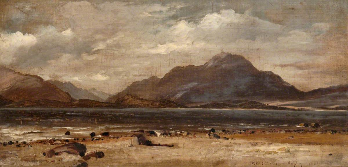 Loch Lomond et Ben Lomond, Horatio McCulloch, 1846, peinture à l’huile
