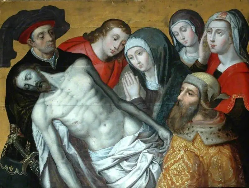 Pietà (La Déploration du Christ) - Hugo van der Goes - Alpha Reproduction