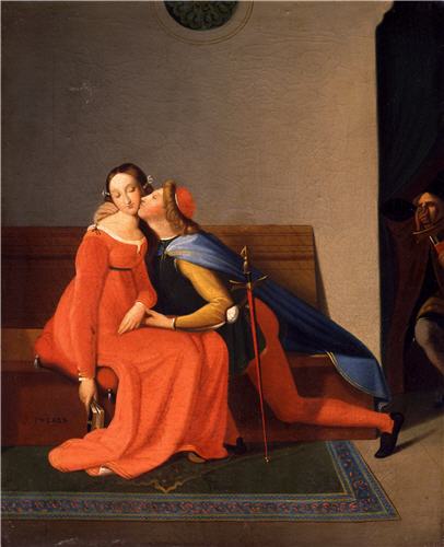 Paolo e Francesca - Jean-Auguste-Dominique Ingres
