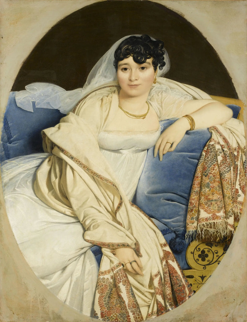 Signora Rivière - Jean-Auguste-Dominique Ingres