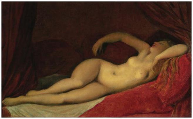 Odalisca addormentata - Jean-Auguste-Dominique Ingres