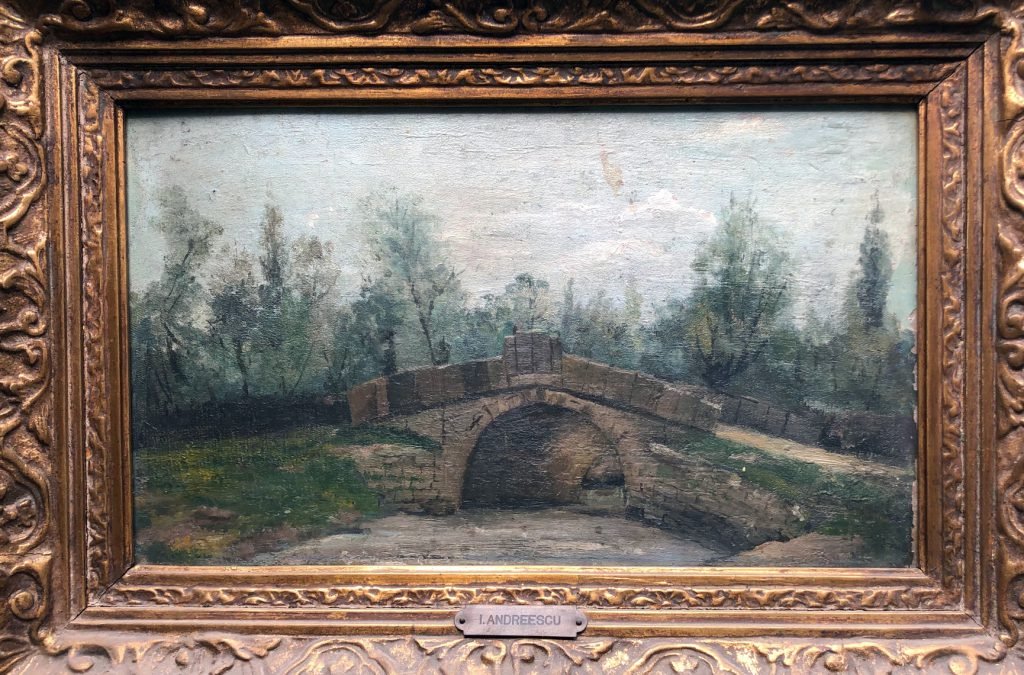 Le Pont, Ion Andreescu, 1935, peinture à l’huile