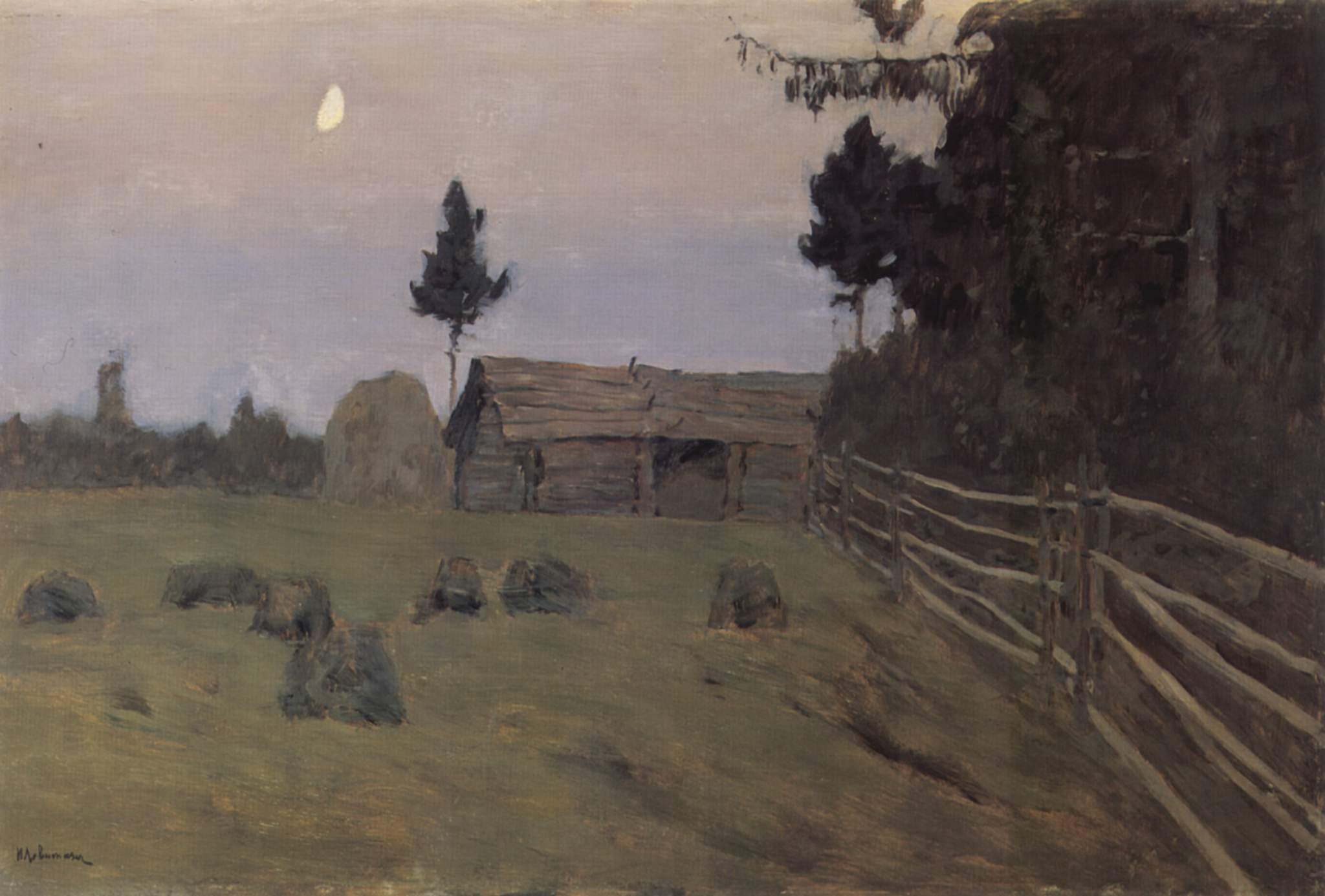 Crépuscule - Isaac Levitan