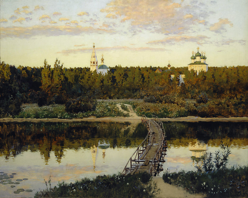 Monastero silenzioso - Isaac Levitan