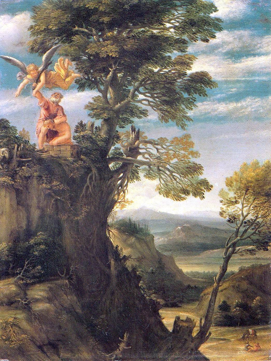 Le Sacrifice d'Abraham - Annibale Carracci