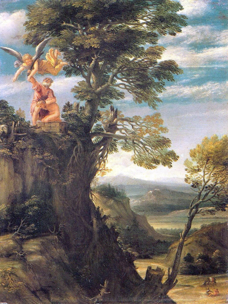 Il Sacrificio di Abramo - Annibale Carracci