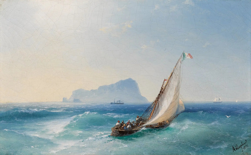 La baia di Napoli con Capri - Ivan Aïvazovski