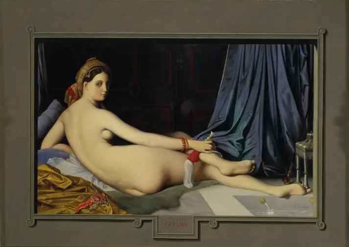 Fatima en Odalisque - Jean-Auguste-Dominique Ingres - Alpha Reproduction