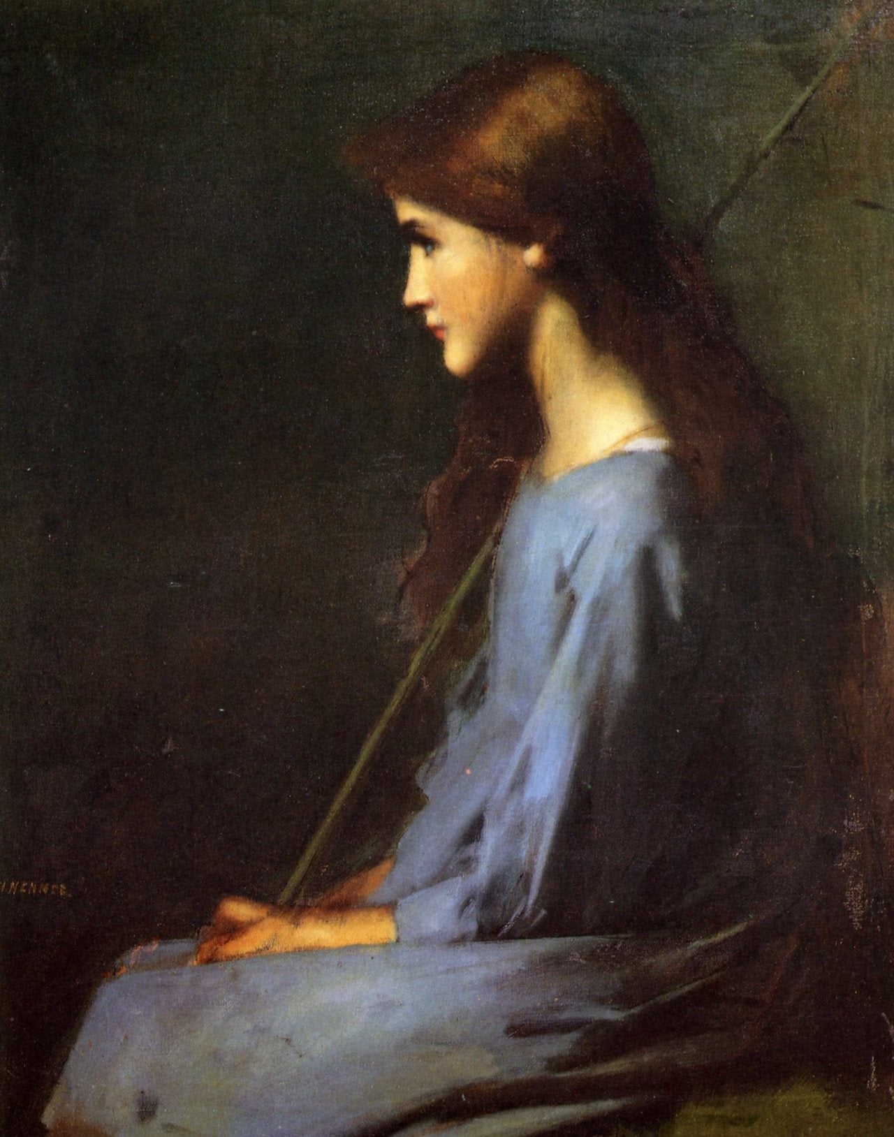 La petite bergère - Jean-Jacques Henner