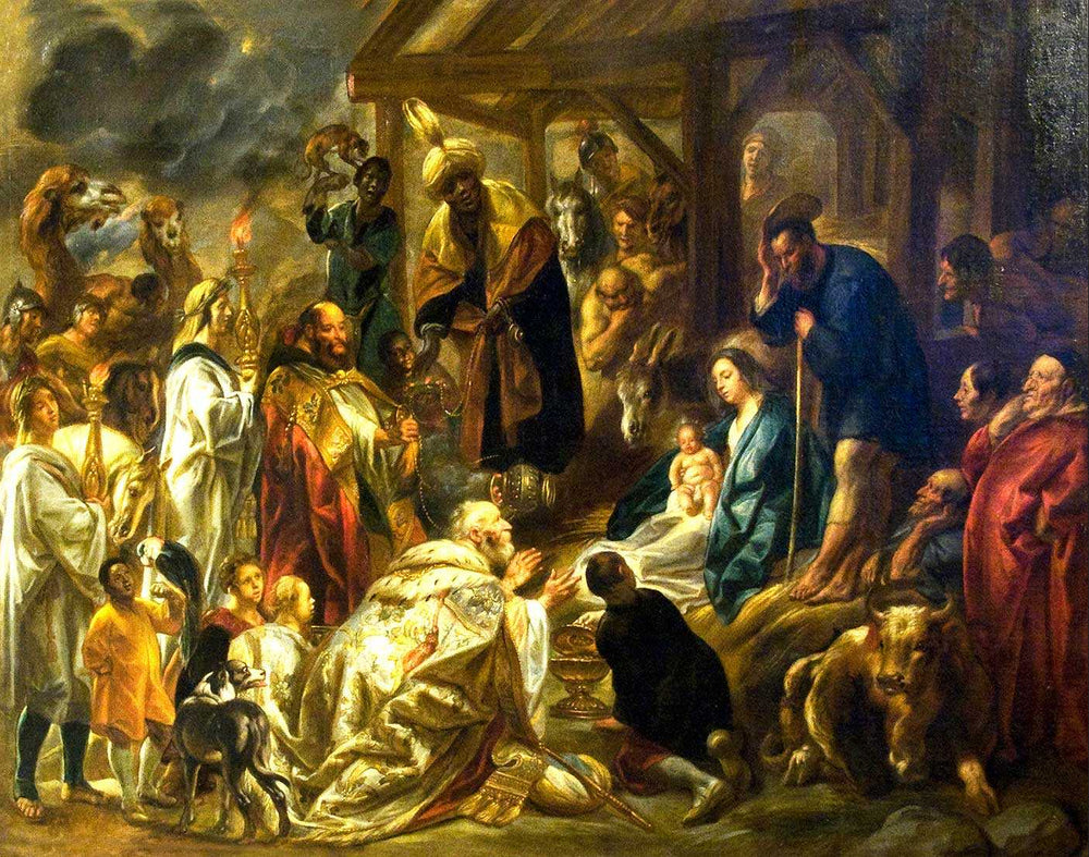L'Adoration des Rois mages - Jacob Jordaens