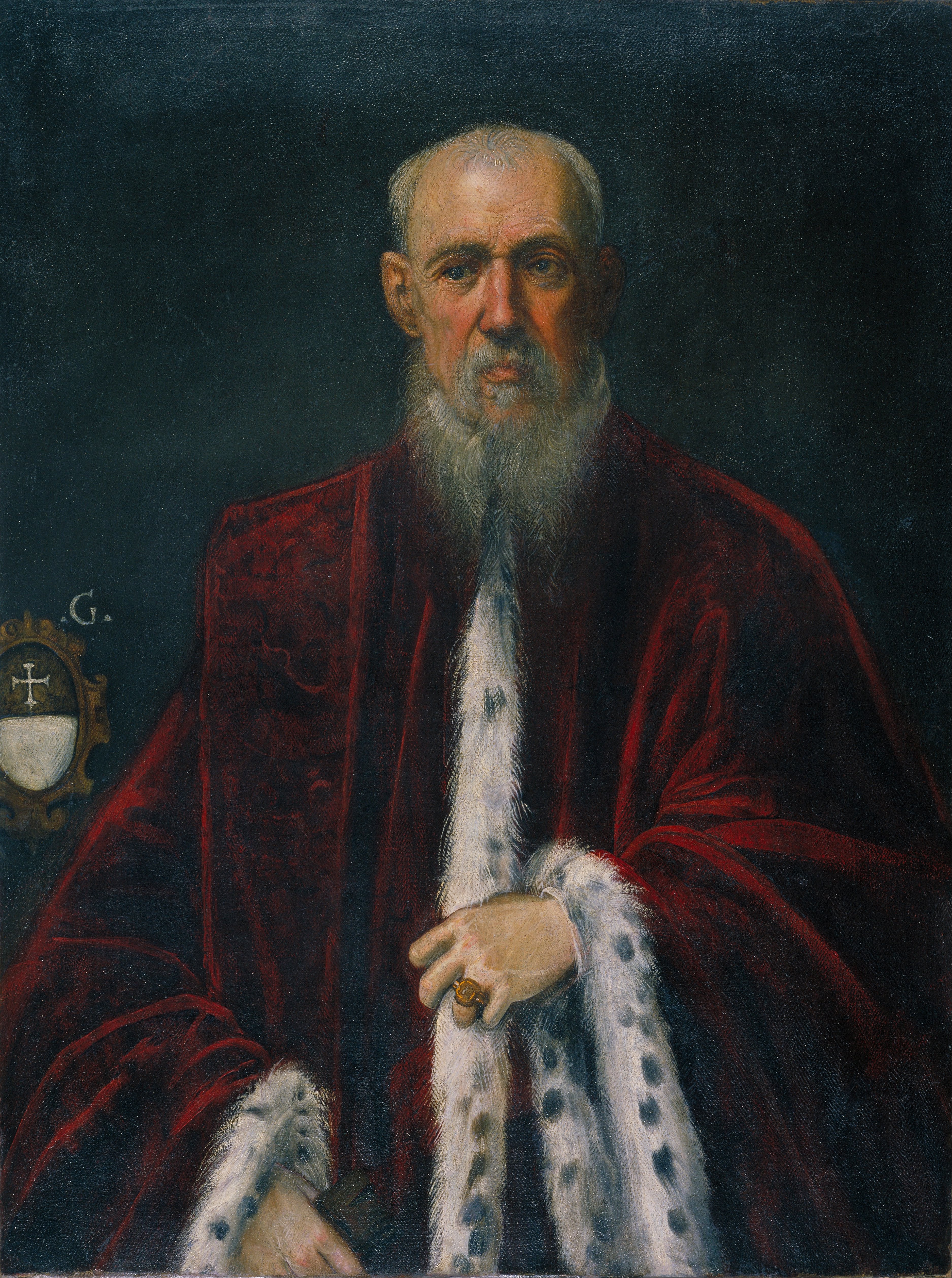 Portrait du Procureur Alessandro Gritti - Jacopo Tintoretto - Alpha Reproduction