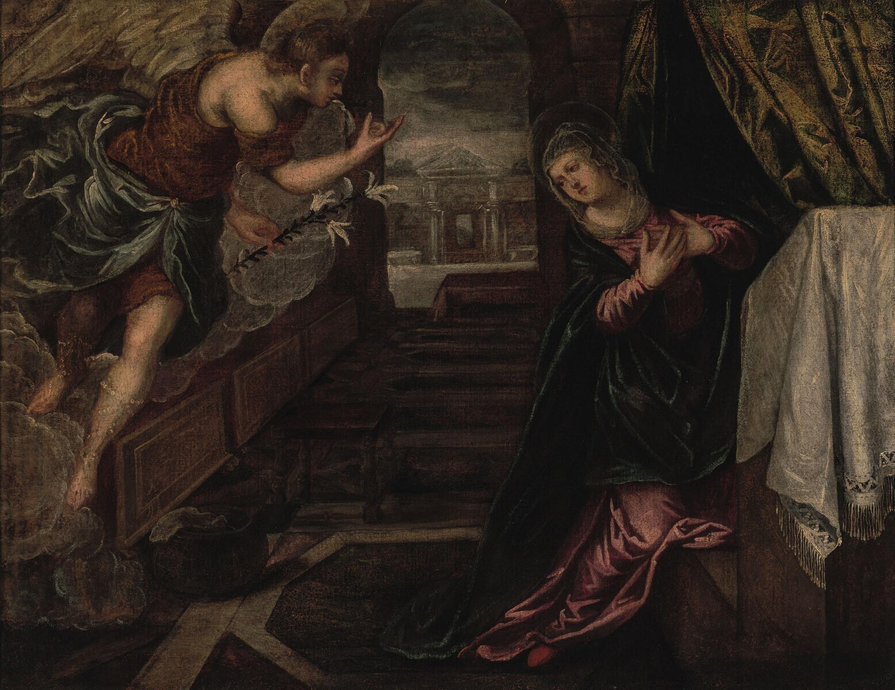 L’Annonciation - Jacopo Tintoretto - Alpha Reproduction
