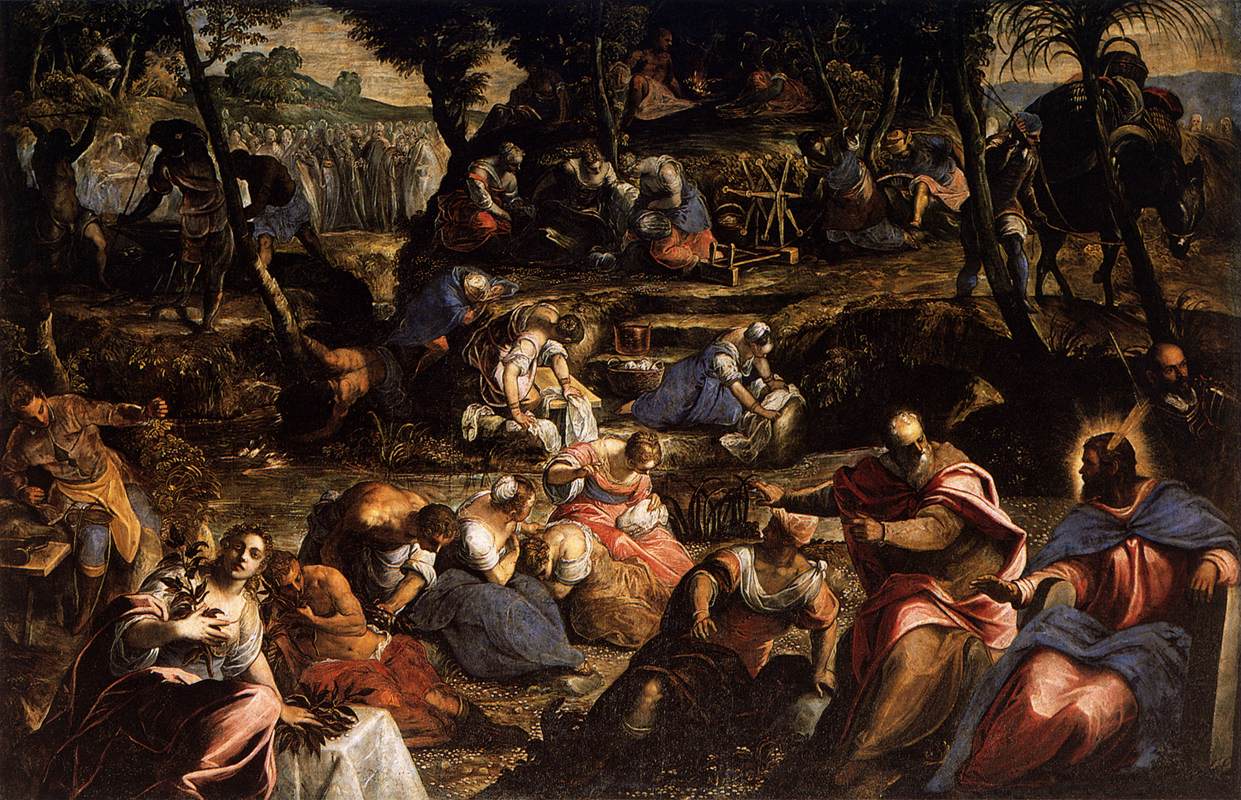 La Manne - Jacopo Tintoretto - Alpha Reproduction
