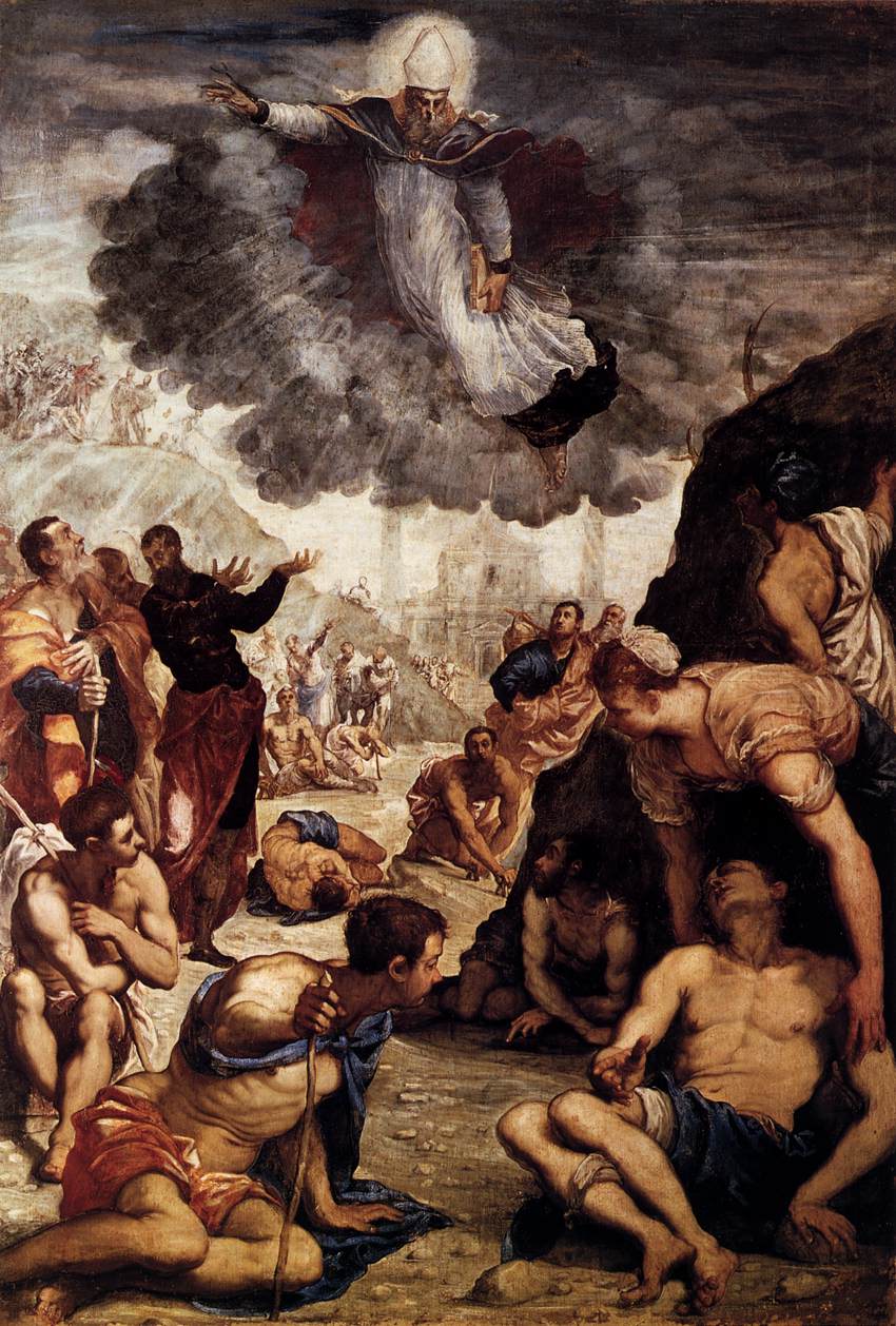 Le miracle de saint Augustin - Jacopo Tintoretto - Alpha Reproduction