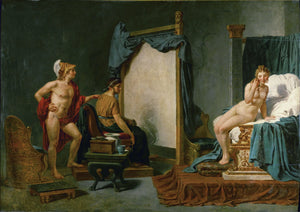 Apelle che dipinge Campaspe alla presenza di Alessandro - Jacques-Louis David