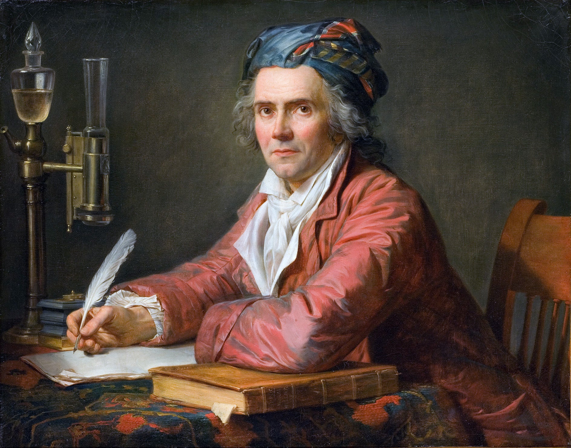 Reproduction du tableau « Portrait du médecin Alphonse Leroy - Jacques-Louis David » par Alpha Reproduction en peinture à l’huile