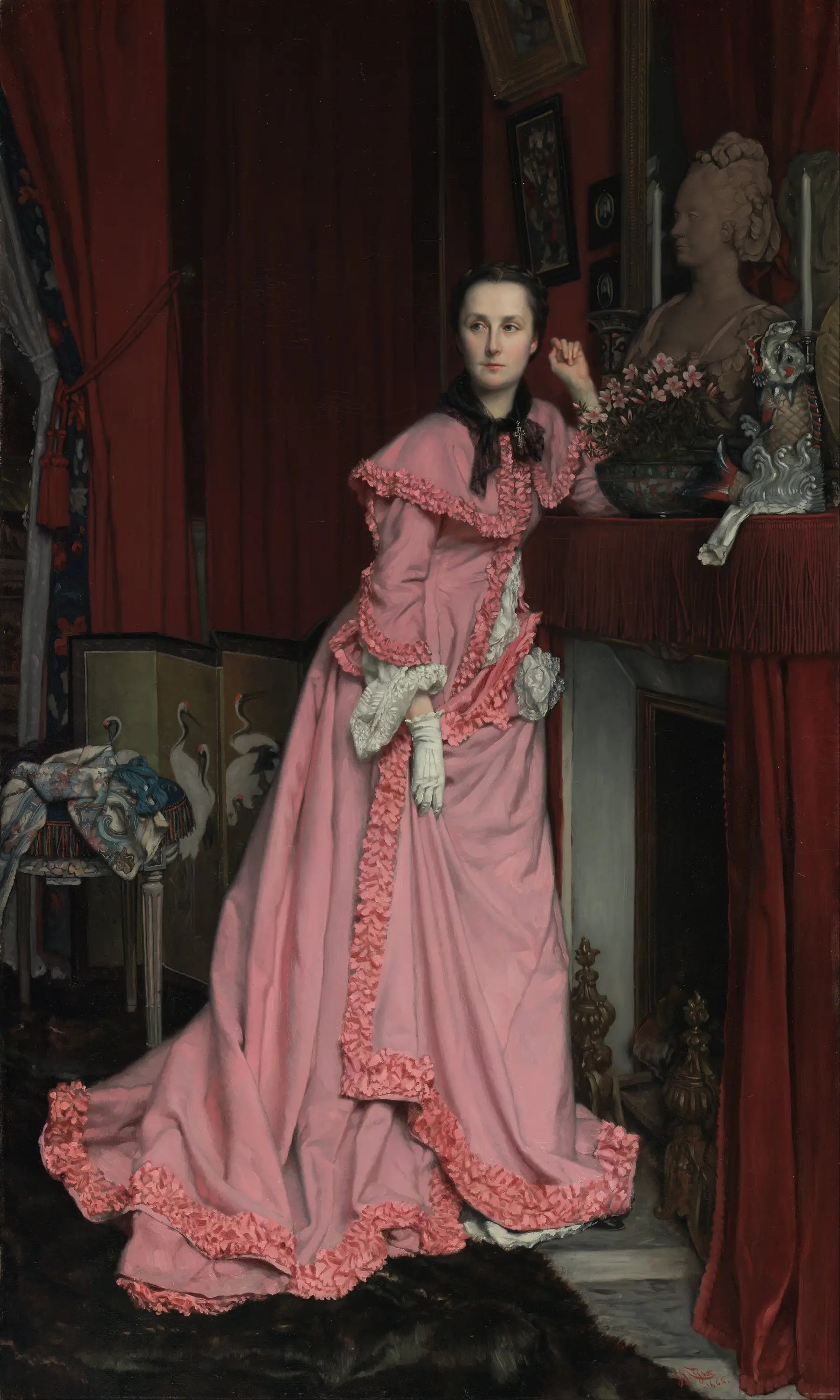 Portrait de la marquise de Miramon née Thérèse Feuillant - James Tissot - Alpha Reproduction