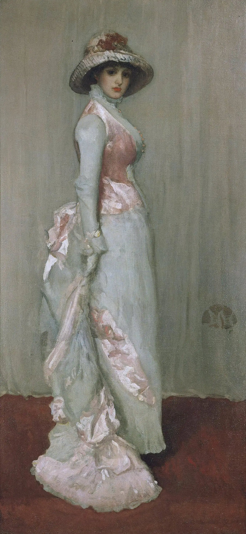 Armonia in Rosa e Grigio: Lady Meux - James Abbott McNeill Whistler