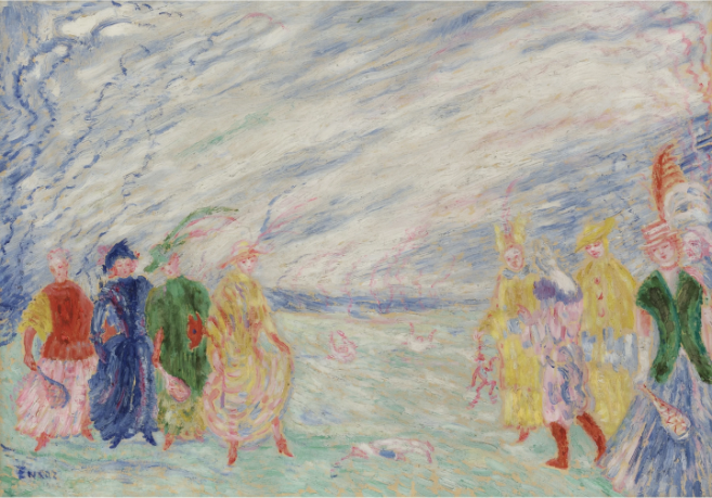 . The Meeting - James Ensor