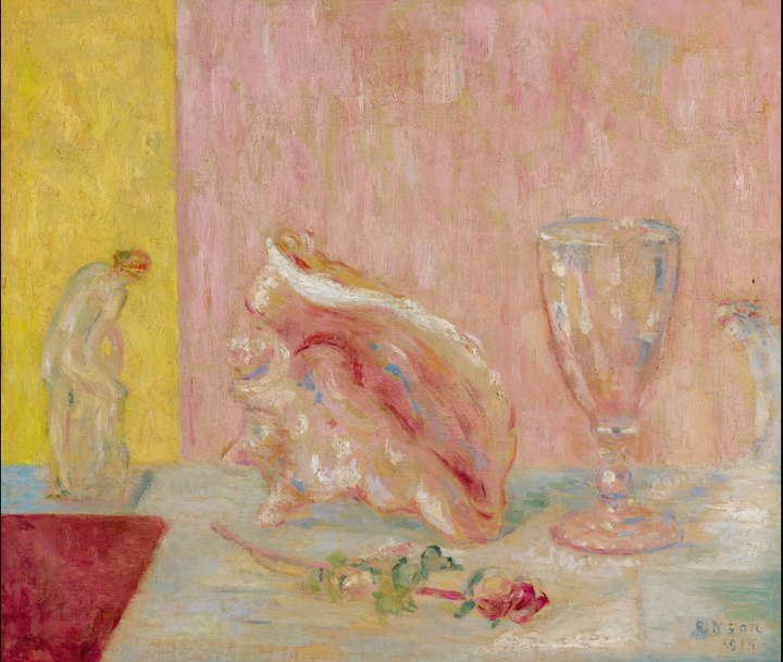 . La conchiglia rosa - James Ensor