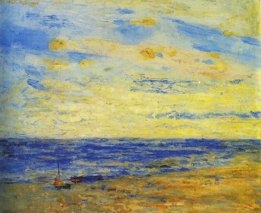 Blue Seascape - James Ensor