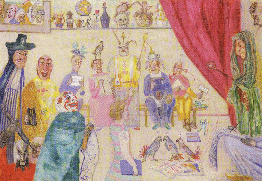 Christ and the Doctors - James Ensor