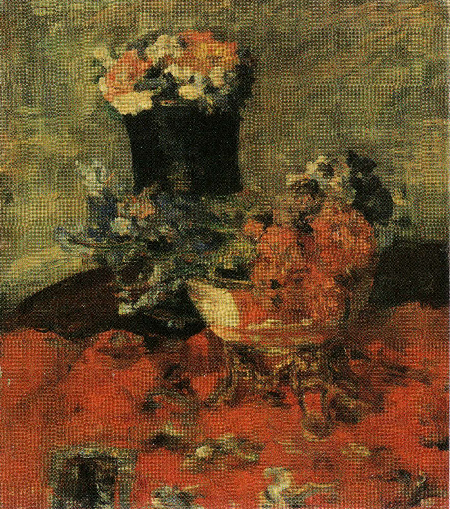 Flowers and Vases - James Ensor