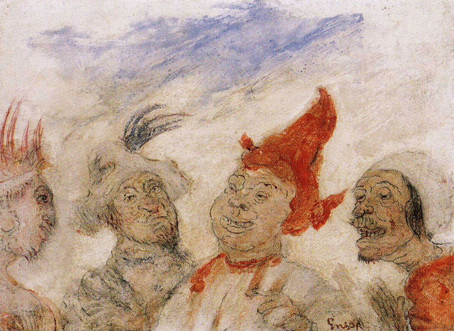 Gilles and Sauvage - James Ensor