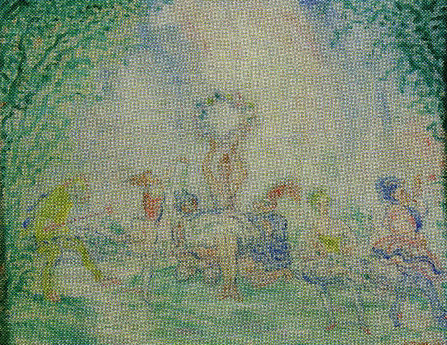 Queen of the Ballet - James Ensor