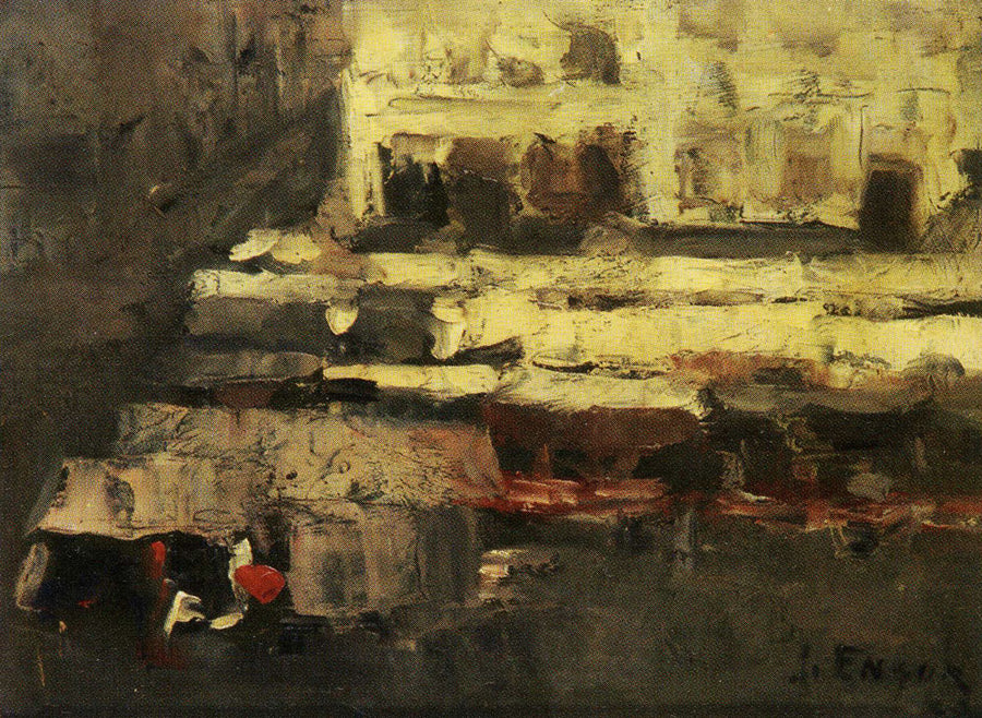 The Market at Ostend - James Ensor