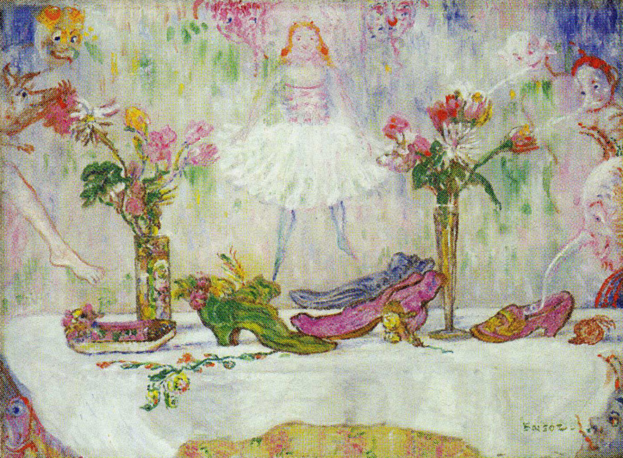 The Small Shoes - James Ensor