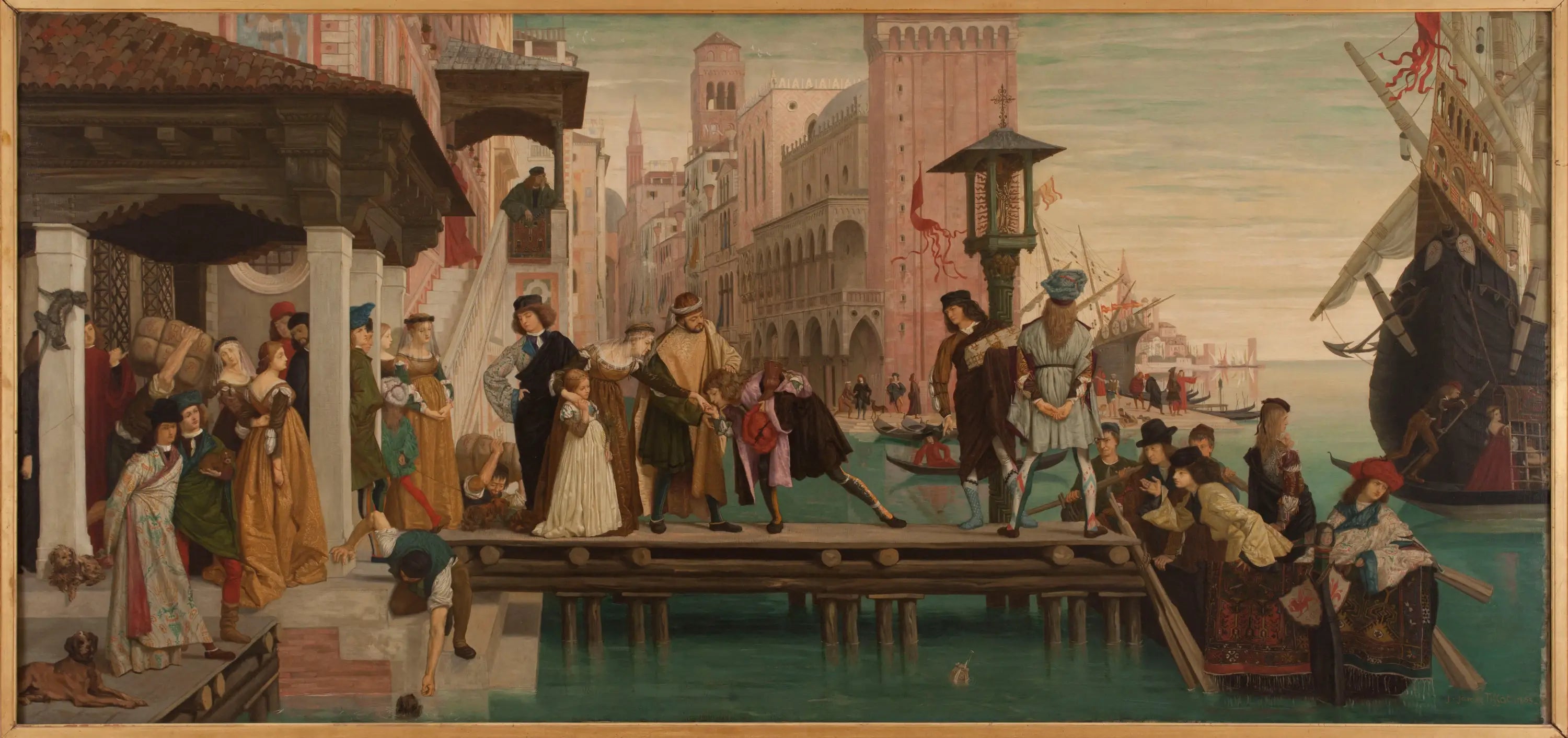 Le départ de l’enfant prodigue - James Tissot - Alpha Reproduction