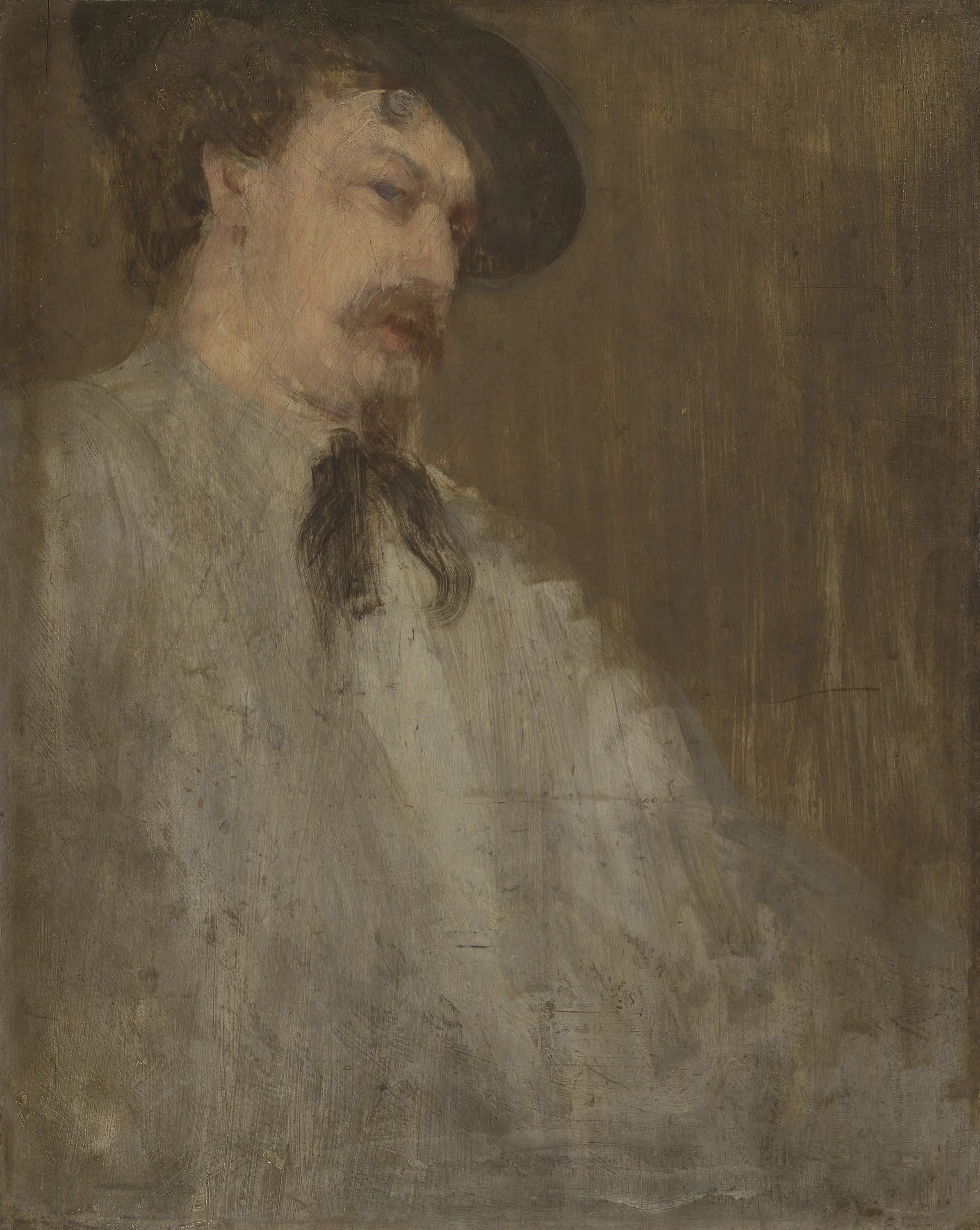 Reproduction du tableau « Portrait du Dr William McNeill Whistler - James Abbott McNeill Whistler » par Alpha Reproduction en peinture à l’huile