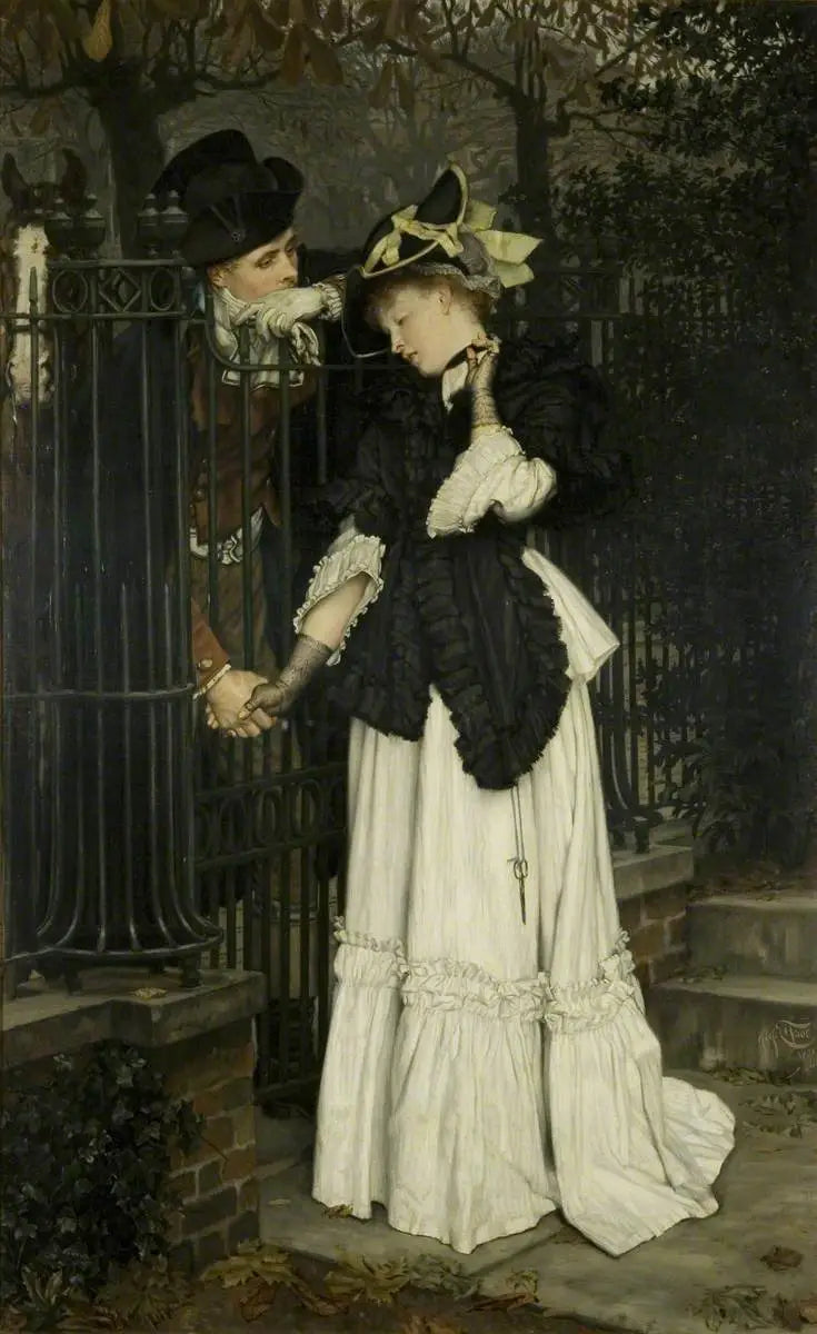 Les Adieux: Les Adieux - James Tissot - Alpha Reproduction
