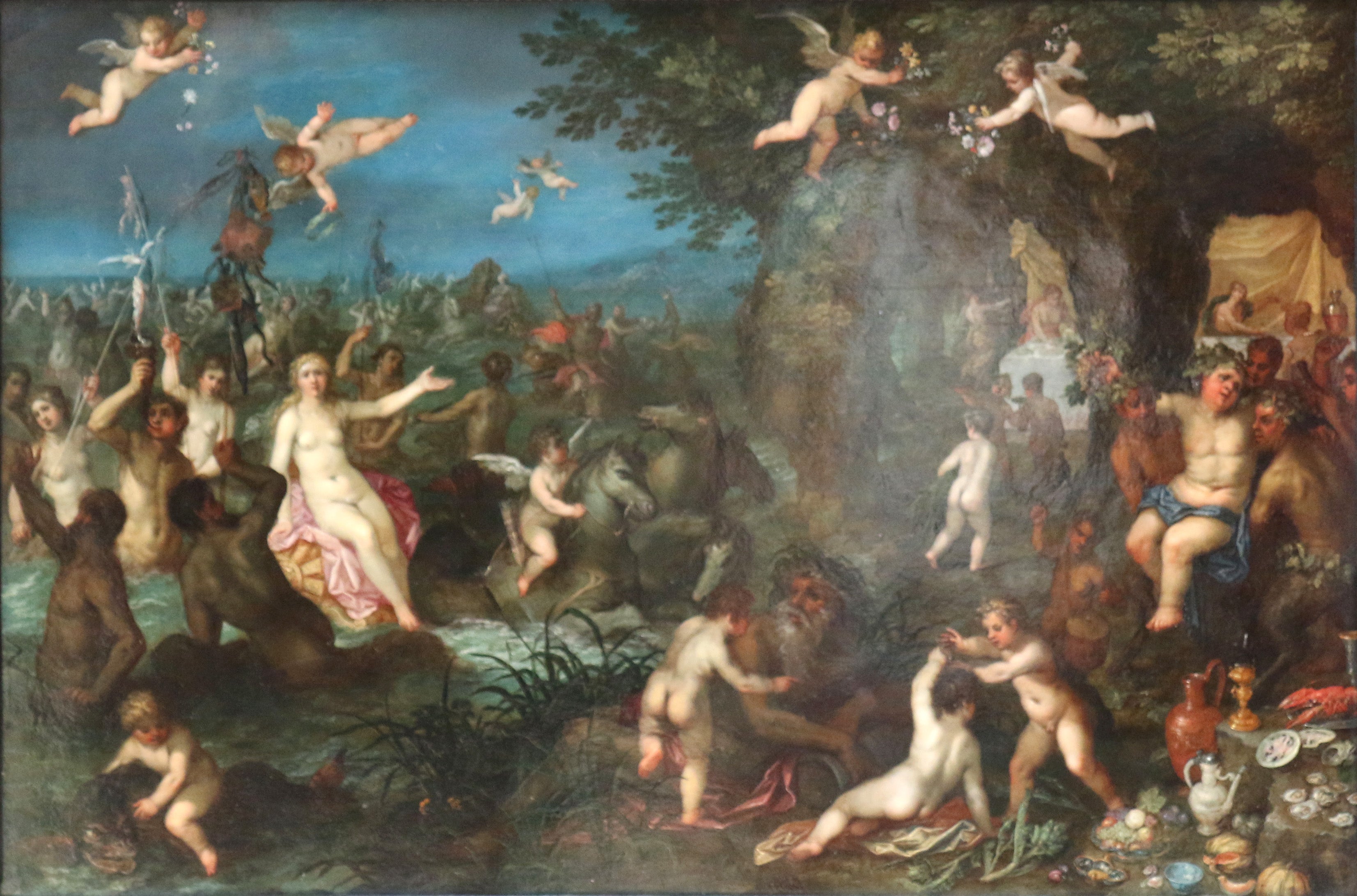 Les noces de Bacchus et Ariane - Jan Brueghel l'Ancien