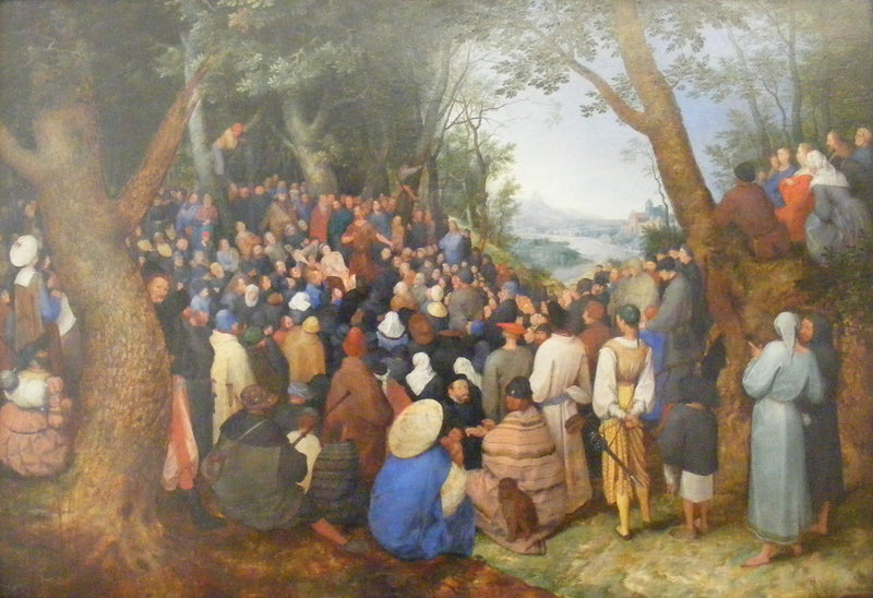 Le sermon sur la montagne - Jan Brueghel l'Ancien