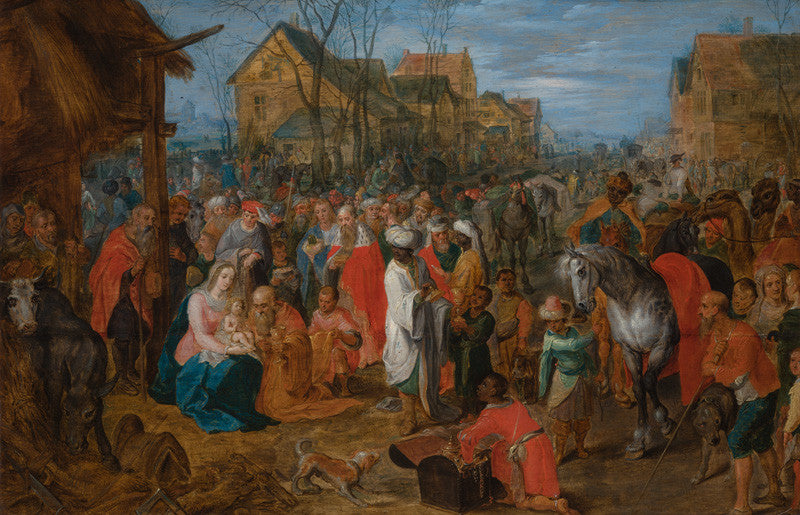 L'Adoration des Mages - Jan Brueghel le Jeune