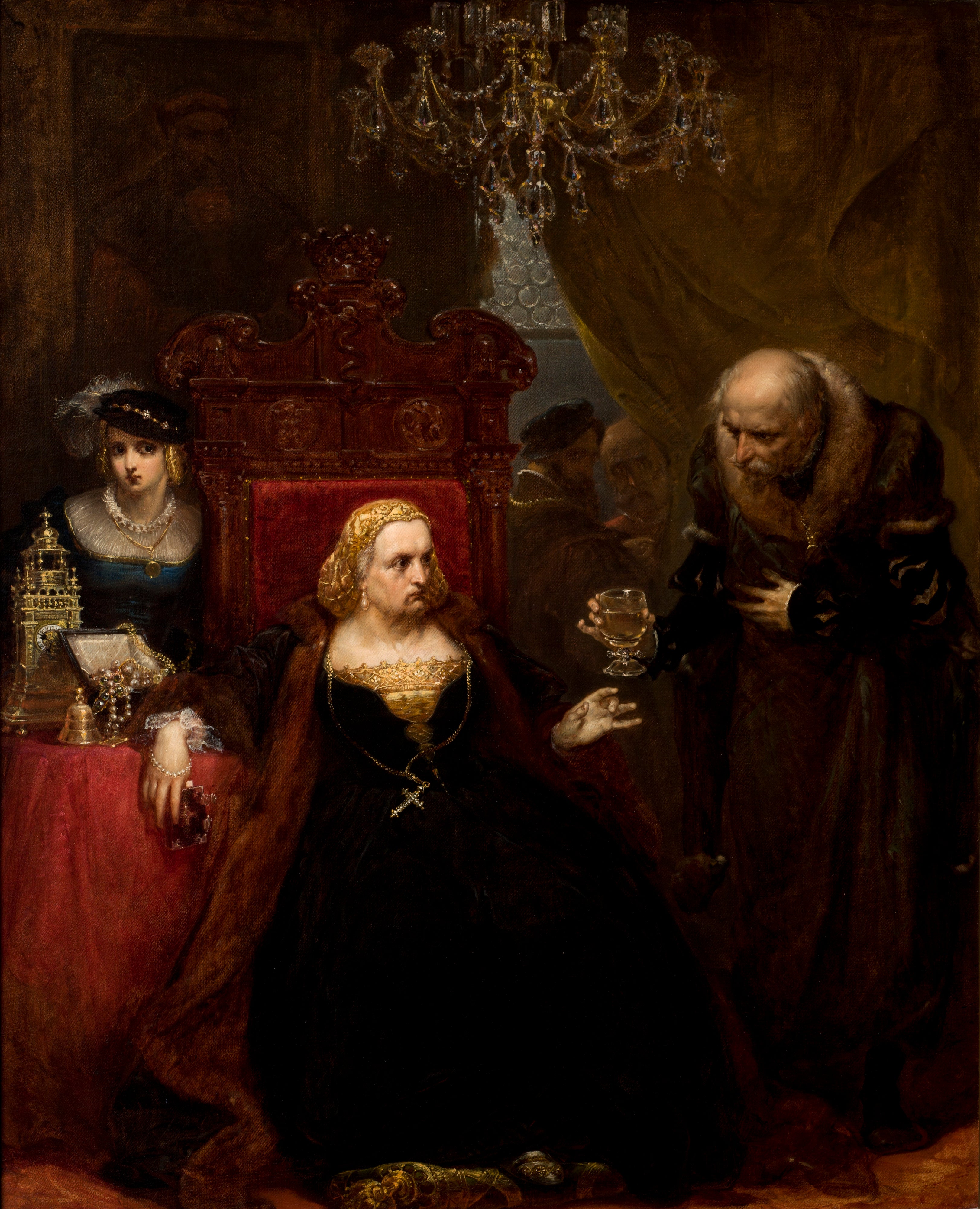 L'Empoisonnement de la reine Bona - Jan Matejko