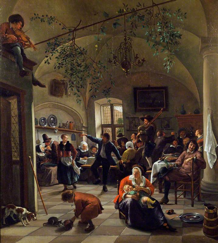 Festivités dans une taverne - Jan Steen