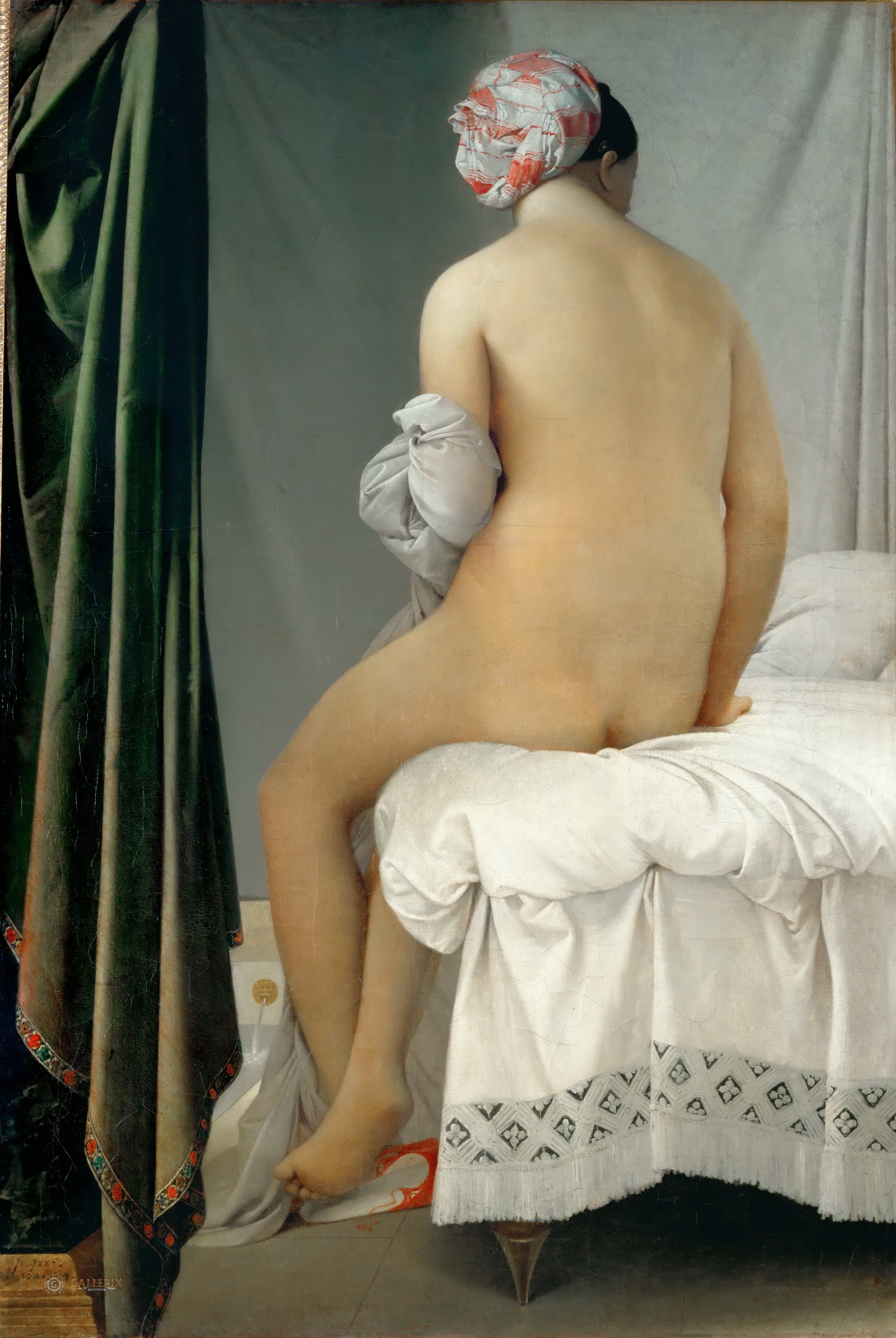 La Bagnante Valpinçon - Jean-Auguste-Dominique Ingres