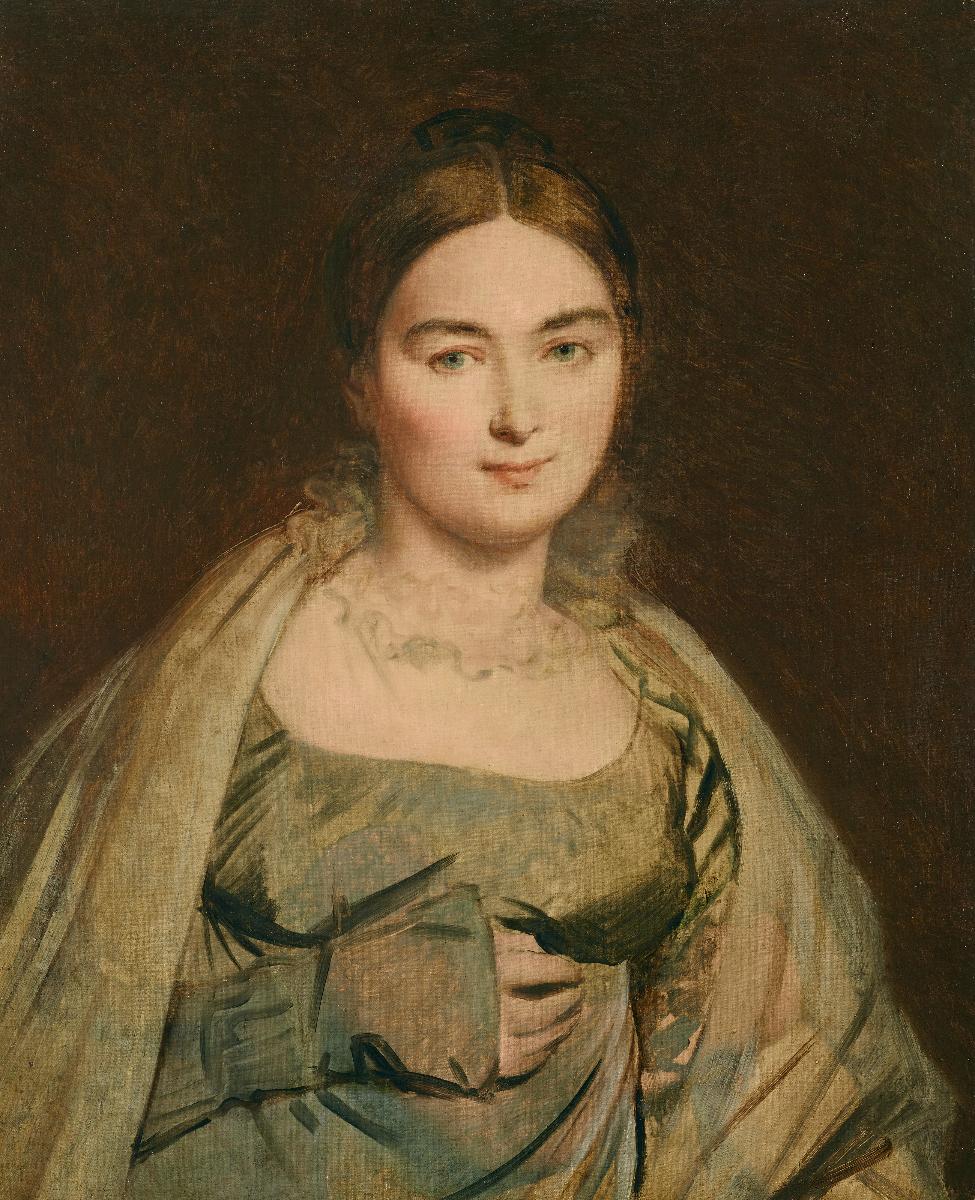 Madame Ingres, nata Madeleine Chapelle - Jean-Auguste-Dominique Ingres