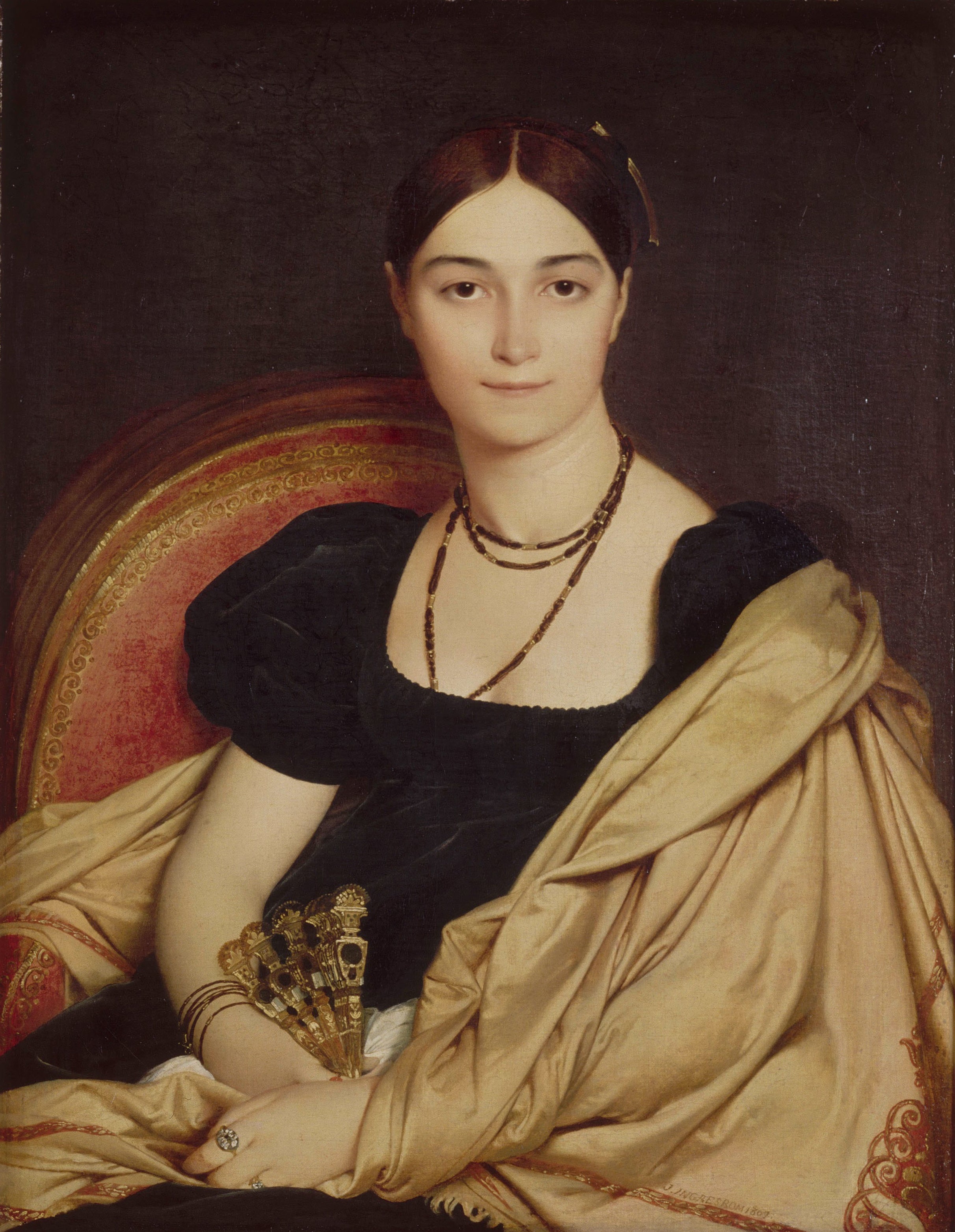 Ritratto di Madame Duvaucey - Jean-Auguste-Dominique Ingres