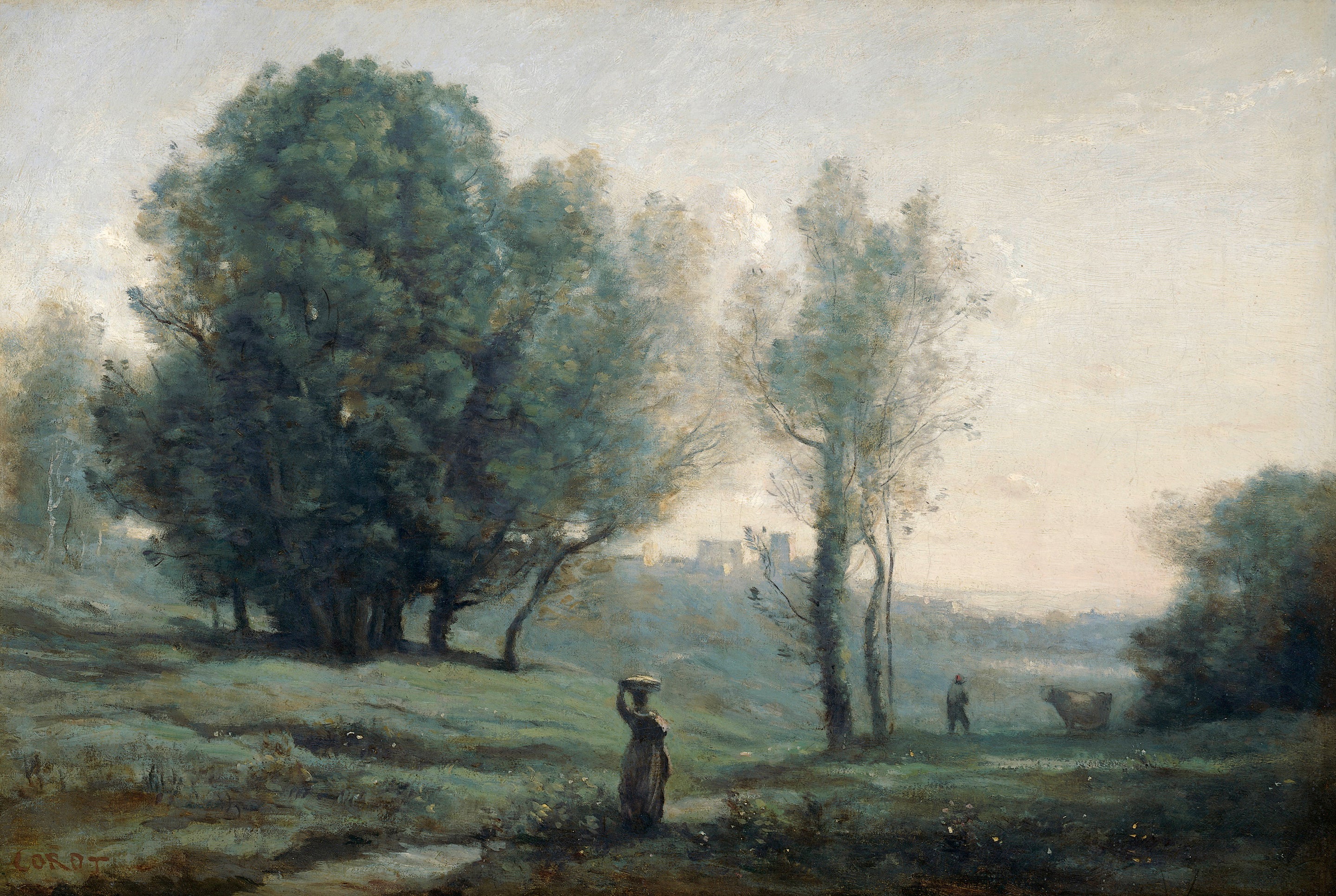 Paysage - Jean-Baptiste Camille Corot