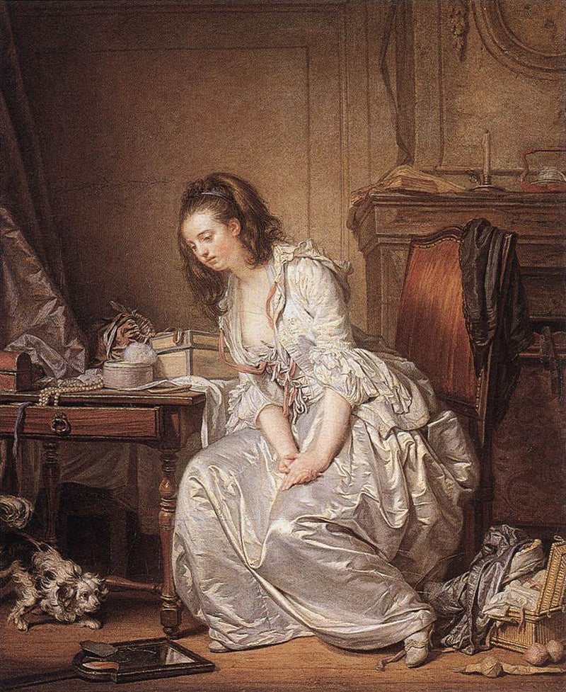Lo Specchio rotto - Jean-Baptiste Greuze