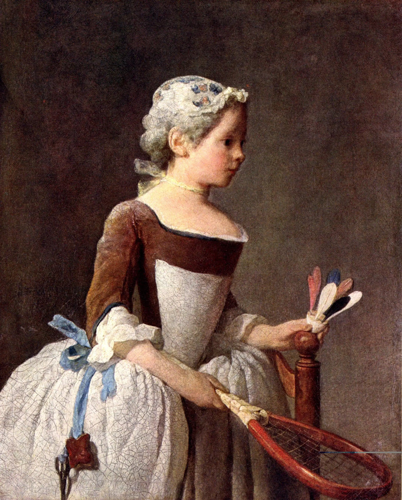 La Bambina al volante - Jean Simeón Chardin