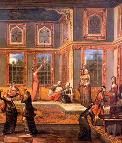 Le Sultan dans le harem - Jean-Baptiste van Mour