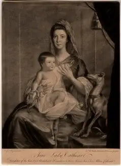 Jane Hamilton épouse du 9e Lord Cathcart et sa fille Jane future duchesse d’Atholl - Joshua Reynolds - Alpha